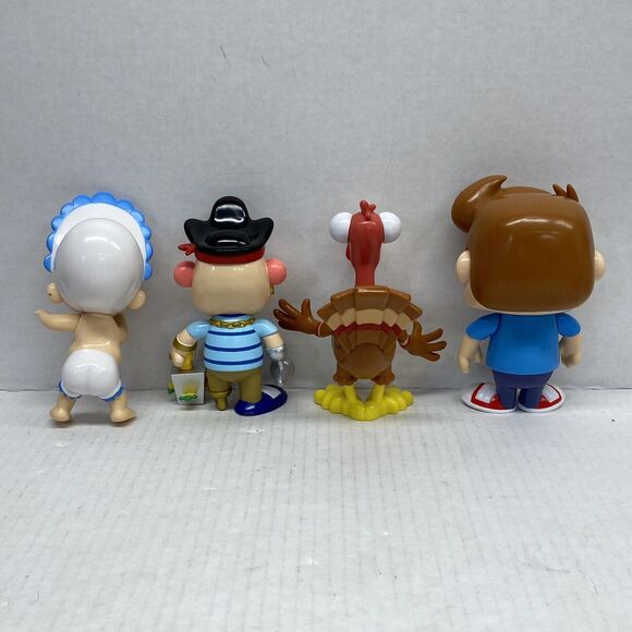 4 The Big Fig! FGTeeV Figurines Bonkers Toys 5" YouTube Duddy Turkey Funnel Boy - Picture 6 of 8